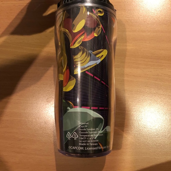 Mega Man Legacy Collection VideoGame Drink Tumbler - Picture 2 of 5